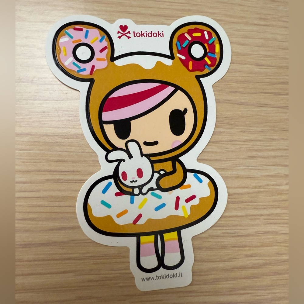 New tokidoki donutella sticker